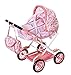 Price comparison product image Zapf Creation Baby Annabell Deluxe Pram for 43 cm Doll - Easy for Small Hands, Creative Play Promotes Empathy & Social Skills, For Toddlers 3 Years & Up - Includes Changing Bag & Shopping Basket