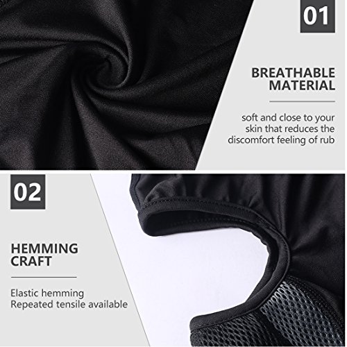 YASHALY Balaclava Face Mask, Breathable Windproof Ski Mask for Men Women 3-Pack - Thumbnail 4