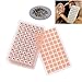 600 Counts Disposable Ear Press Seeds Acupuncture Vaccaria Plaster Bean Massagee Multi-Condition Ear Seed Acupressure Kit