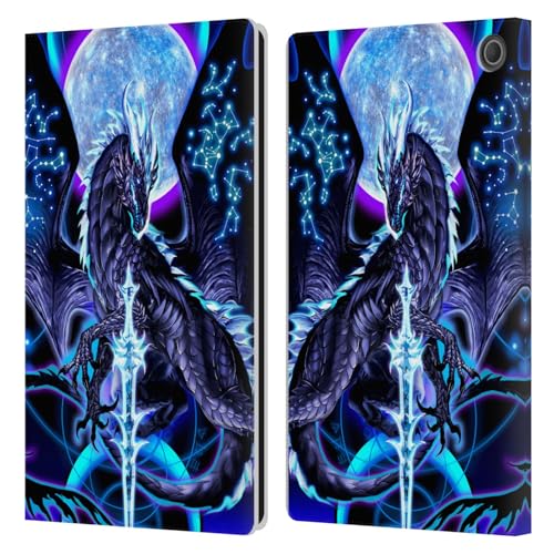 Étui portefeuille Amazon Fire Max 11 2023 Ruth Thompson dragon