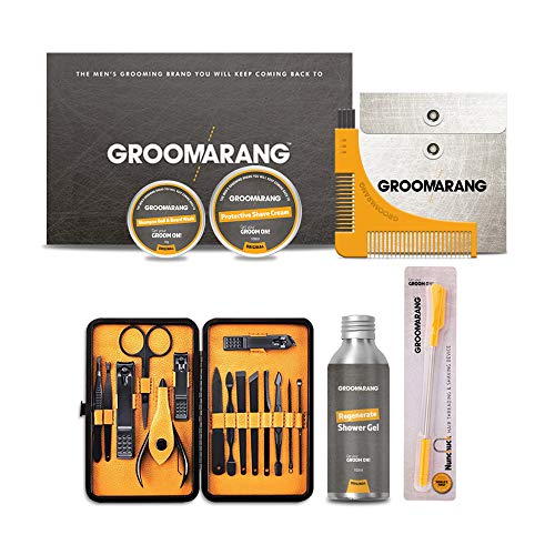 Groomarang 20pc Male Grooming Kit, view 5