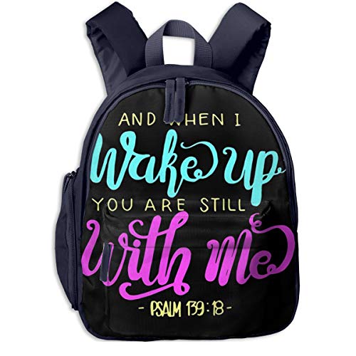 Preisvergleich Produktbild Kinderrucksack Kleinkind Jungen Mädchen Kindergartentasche Ich wecke Dich bist still Backpack Schultasche Rucksack