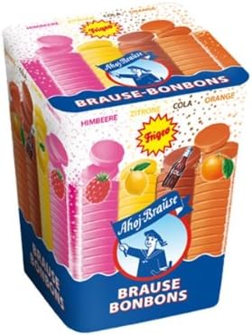 Frigeo Ahoj-Brause Brause-Bonbons in a Box- 125 g-Imported from Germany