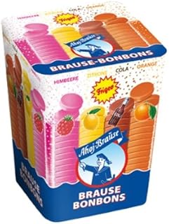 Ahoj-Brause Brause-Bonbons in a Box- 125 g-Imported from Germany