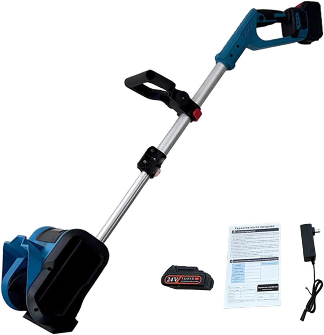 電動雪かき ショベル 充電式電動除雪機 除雪ショベル バッテリー1個+