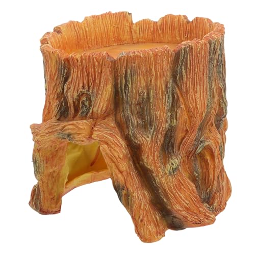 ROMISBABA 中空 木 頭 装飾 装飾品 魚 タンク 水族館 樹脂