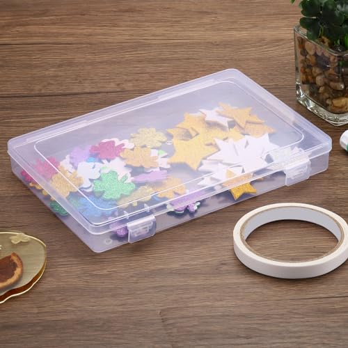 Boîtes de rangement à couvercle à charnière PATIKIL pour trier vos petits objets
