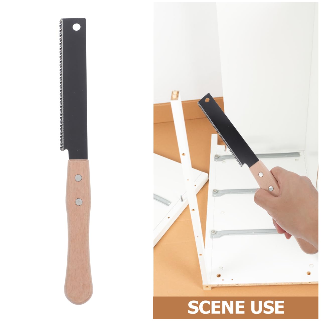 POPETPOP Kleine Japanische Zugsäge 12 Zoll Handsäge Für Holz Feinzahnung Präzise Schnittführung Tragbare Handsäge Für Heimwerker Holzbearbeitung Bastelsäge