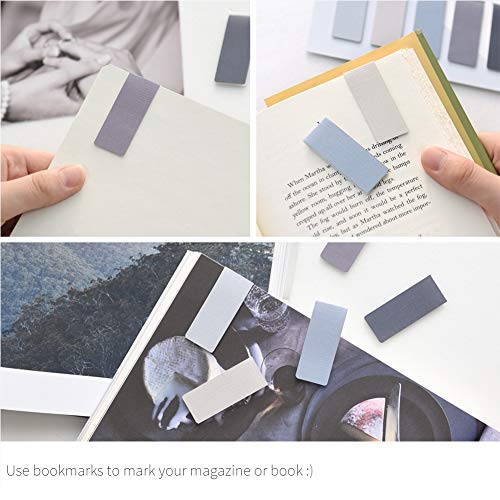 Monolike Magnetic Bookmarks Solid Pastel + Ocean + Misty, 15 Pieces #TOP5