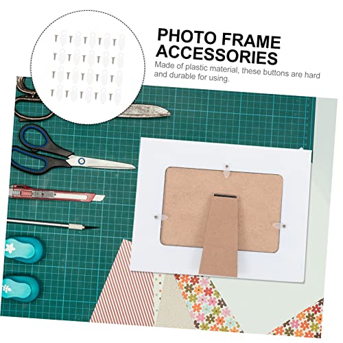 Image of DOITOOL 3 Sets Practical Hanging Picture Frames Photo Frame Turn Fasteners Kit