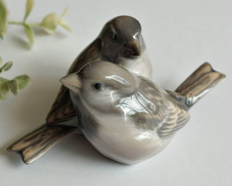 ロイヤルコペンハーゲン　すずめフィギュリン　ラブバード ロイヤルコペンハーゲン すずめフィギュリン ラブバード