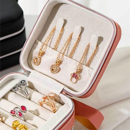 Coffret bijoux portable élégant pour protéger vos bagues des rayures de transport