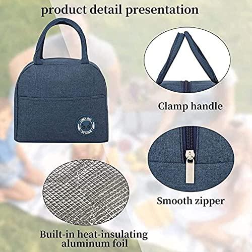 Image of PRM Insulated Lunch Bag for Women & Men - Durable, Stylish, and Spacious - Ideal for Office, School, and Picnic - Multiple Colors Available
