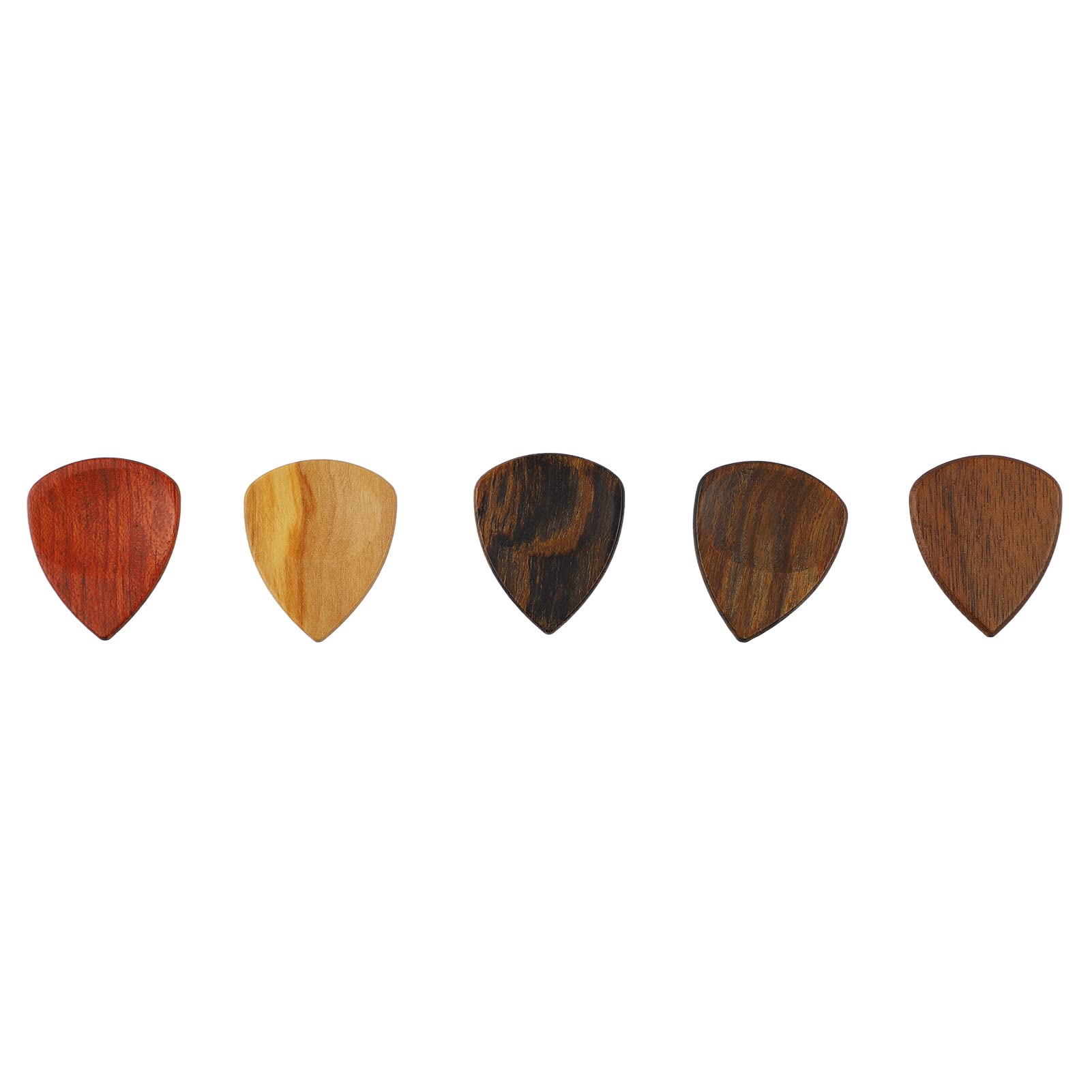 Plettri per chitarra, sostituzione di pregevole fattura Custodia per plettro per chitarra in legno di buona protezione portatile per gli amici