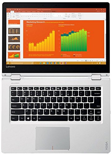 Image of Lenovo Yoga 510 80VB00ADIH 14-inch Laptop (Core i3-7100U /4GB /1TB /Windows 10 Home /Integrated Graphics), White