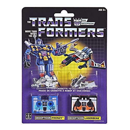 G1 Cassette 2-Pack Frenzy & Laserbeak
