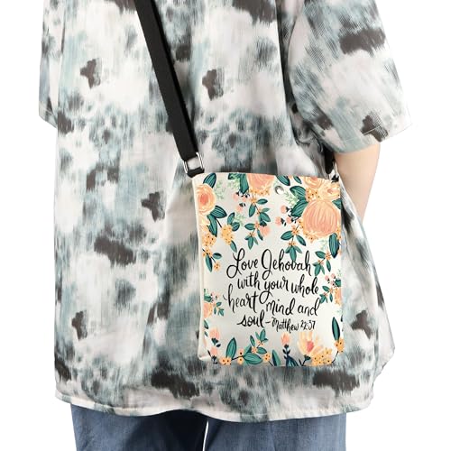 WCGXKO Jehovah Themed Crossbody Bag JW Religion Baptism Gift JW Pioneer Gift3