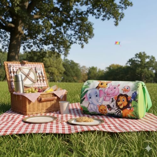 Image of Stylbase Kids Duffle Travel Bag | Durable Lightweight Polyester Sports & Gym Kids Luggage Carry Bag for Boys & Girls | Travelling Bag for Swimming, Dance, School & Weekend Trips