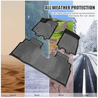 Tapis de sol et tapis de coffre compatibles avec Cadillac Optiq 2025 Cargo Mat de rechange compatible avec Cadillac Optiq 2025