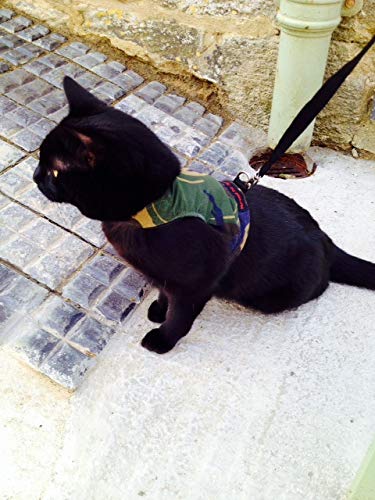 Mynwood Cat Jacket/Harness Green Combat Adult Cat #TOP5