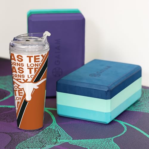 Gobelet avec paille Texas Longhorns anti condensation 710ml - 4