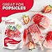 Strawberry Puree, 100% Pure Strawberries, Just Fruit, No Sugar Added, Real Fruit Mixer for Cocktails, Drinks, Smoothies - 35.2 Fl Oz, (2,2 lb), Convenient Pouch, Mazzoni, Made in Italy