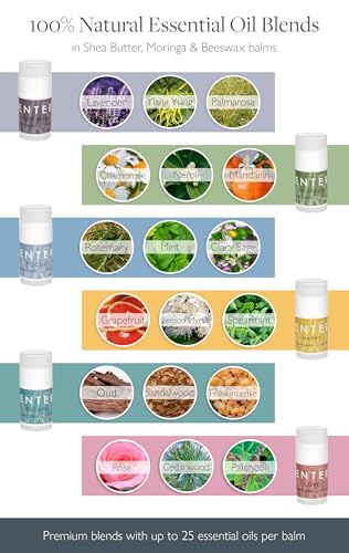 Scentered Aromatherapy Gift Set, Mini Roll On Essential Oil Balms for Sleep, Focus, Stress-Relief, Calm, Mood Boost - 6 x Premium Blends, 100% Natural - Aromatherapy Gifts for Women - Image 5
