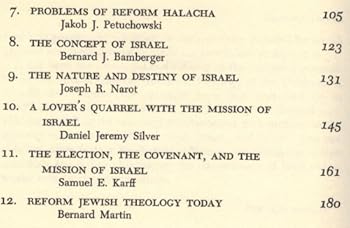 Contemporary Reform Jewish Thought