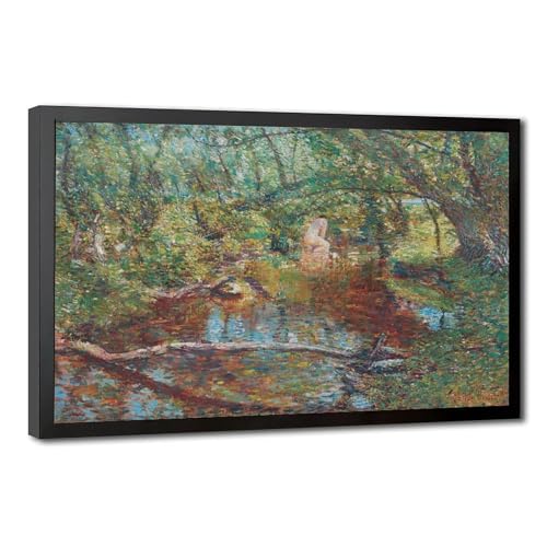Toile Sunlight Brook par Frederick Childe Hassam - Tableau mural 40,6x61 cm