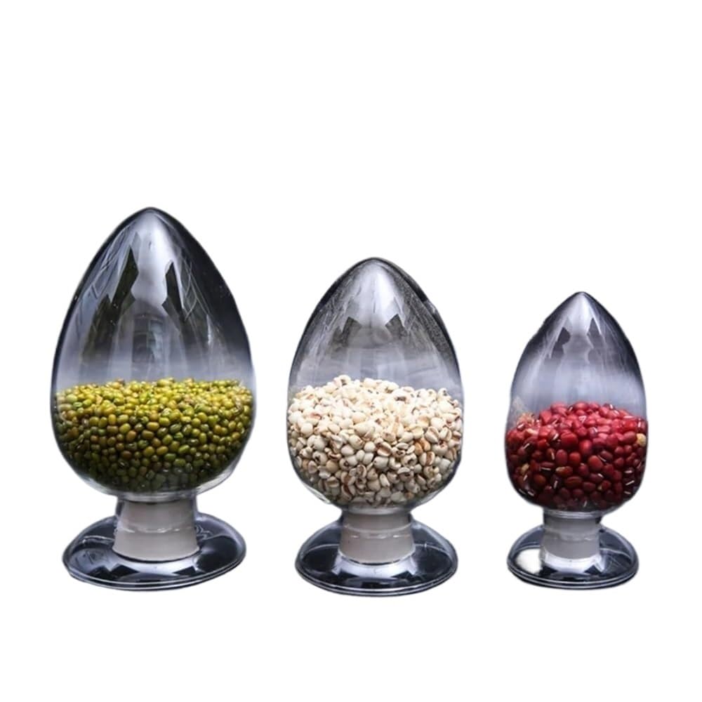 Borosilicate Glass Erlenmeyer Flask, Lab Sample Conical Glass Flask with Rubber Stopper Multiple Sizes(250ml)