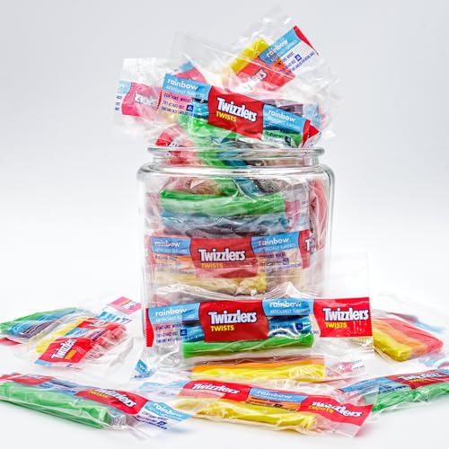 Dulces de caramelo masticable Rainbow 1 lb sabor frutal miniatura 4