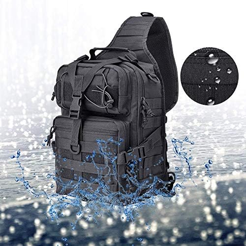 Men's Tactical Sling Backpack by HAOMUK - Versatile & Durable - Image 5