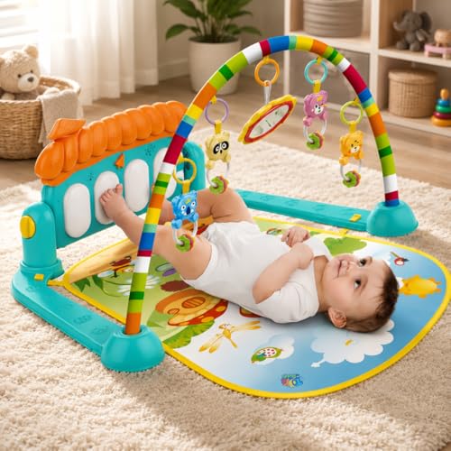 ToysBuddy Kick and Play Multi-Function Piano Baby Gym - Image 2