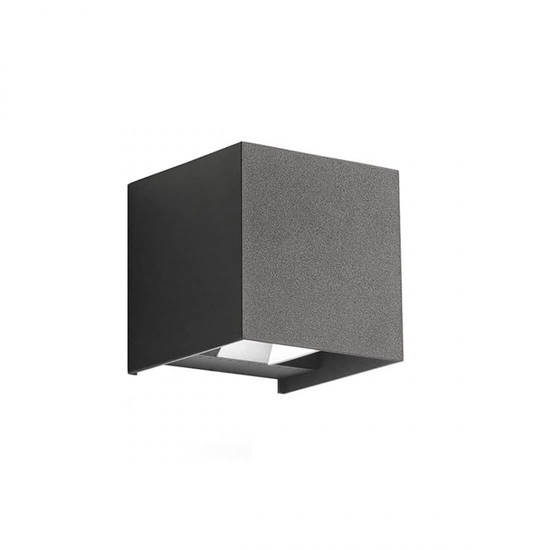 Applique Esterno Gea Led Zora Led Ip65 Ges1021 Fascio Regolabile Lampada Parete Biemissione Moderna