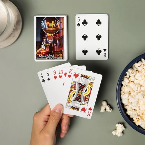 Baraja de Cartas Póker Memphis Tennessee 52 Cartas miniatura 2
