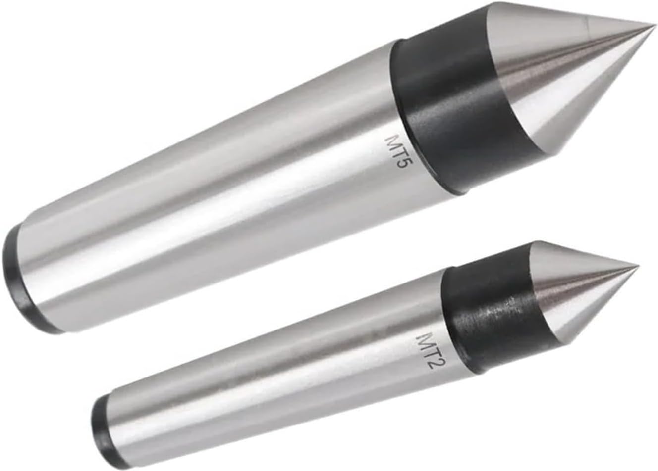 1 PCS Fixed Center MT1 MT2 MT3 MT4 MT5 Lathe Tailstock Taper Alloy Solid Dead Centre for Precision Drilling(MT3 Alloy Fixed Center)