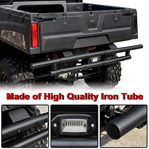 SAUTVS Rear Bumper with Light for Polaris Ranger 570 Midsize 14-21, Rear Brush Guard with LED Accent Light for Polaris Ranger MidSize 400 500 570 800 EV ETX 2010-2021 Accessories by SAUTVS - Image 5
