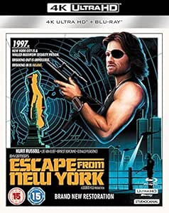 Escape From New York (3 4k Ultra-HD + Blu-Ray) [Edizione: Regno Unito] [4k Ultra-HD + Blu-Ray]