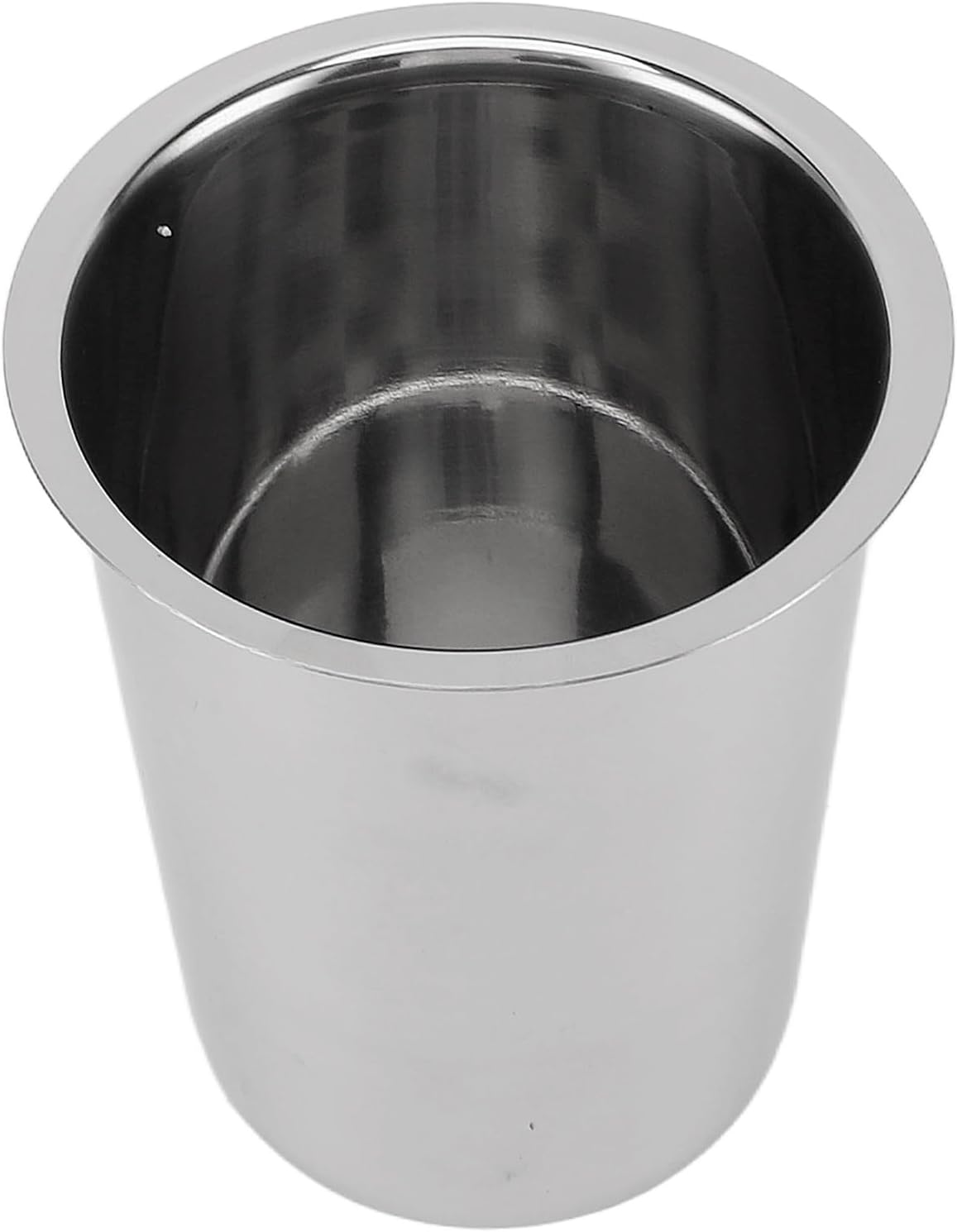 10 Inch Stainless Steel Large Utensil Holder 4 Inch Stainless Steel Utensil Holder 4.5” " Diameter 5" Tall Spoon Cup 6” S (Without Holes)