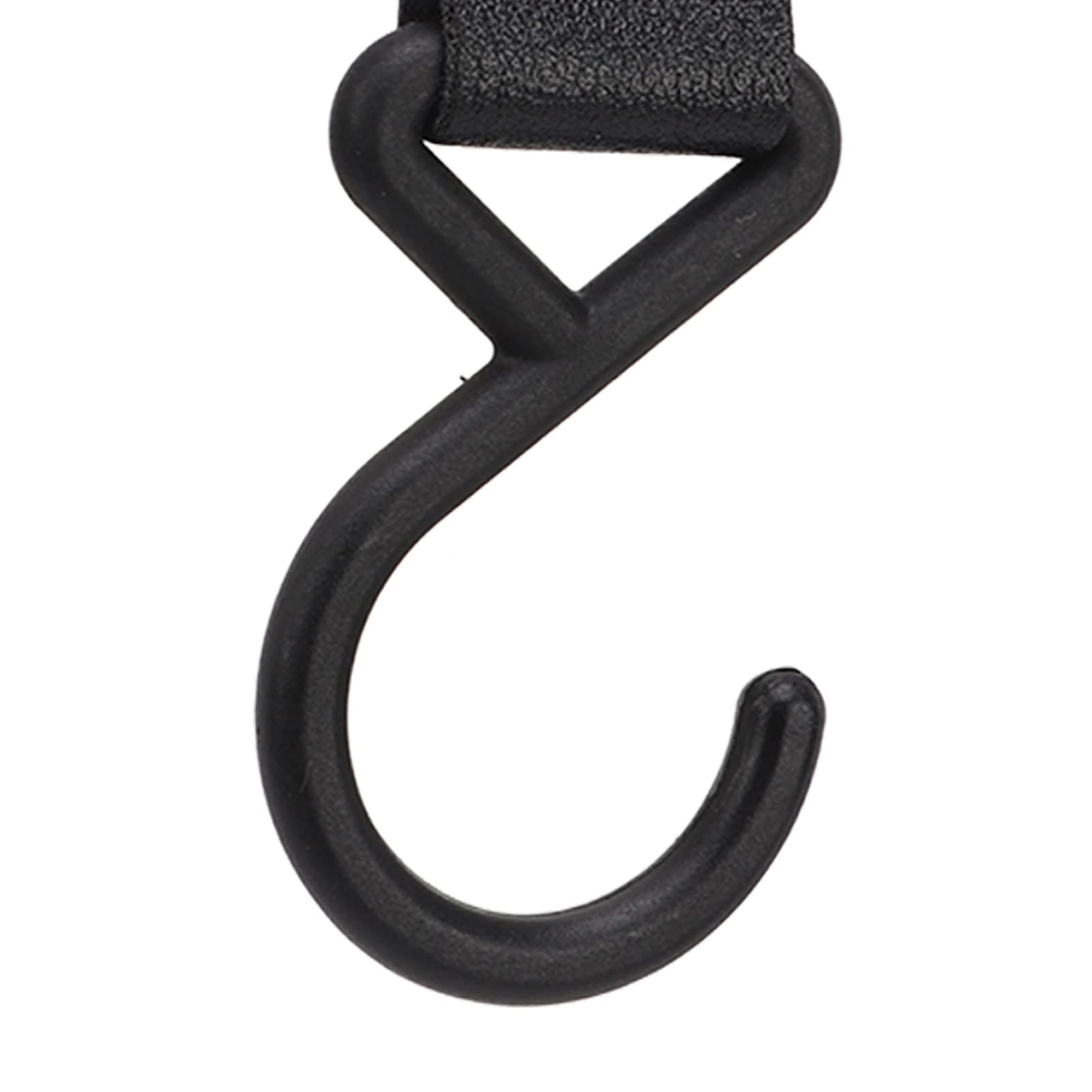 Tnfeeon S-Haken aus Leder, Kompakter, Tragbarer, Robuster, Einfacher Einbau Camping-S-Haken aus Leder, Multifunktional für Camping