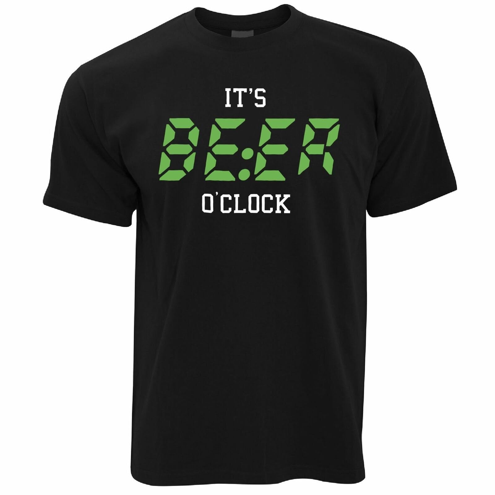 My Pixel Print Unisex Black Beer O Clock Mens Funny T Shirt Novelty Joke Tshirt Gift For Him Dad Birthday Slogan Tee 1