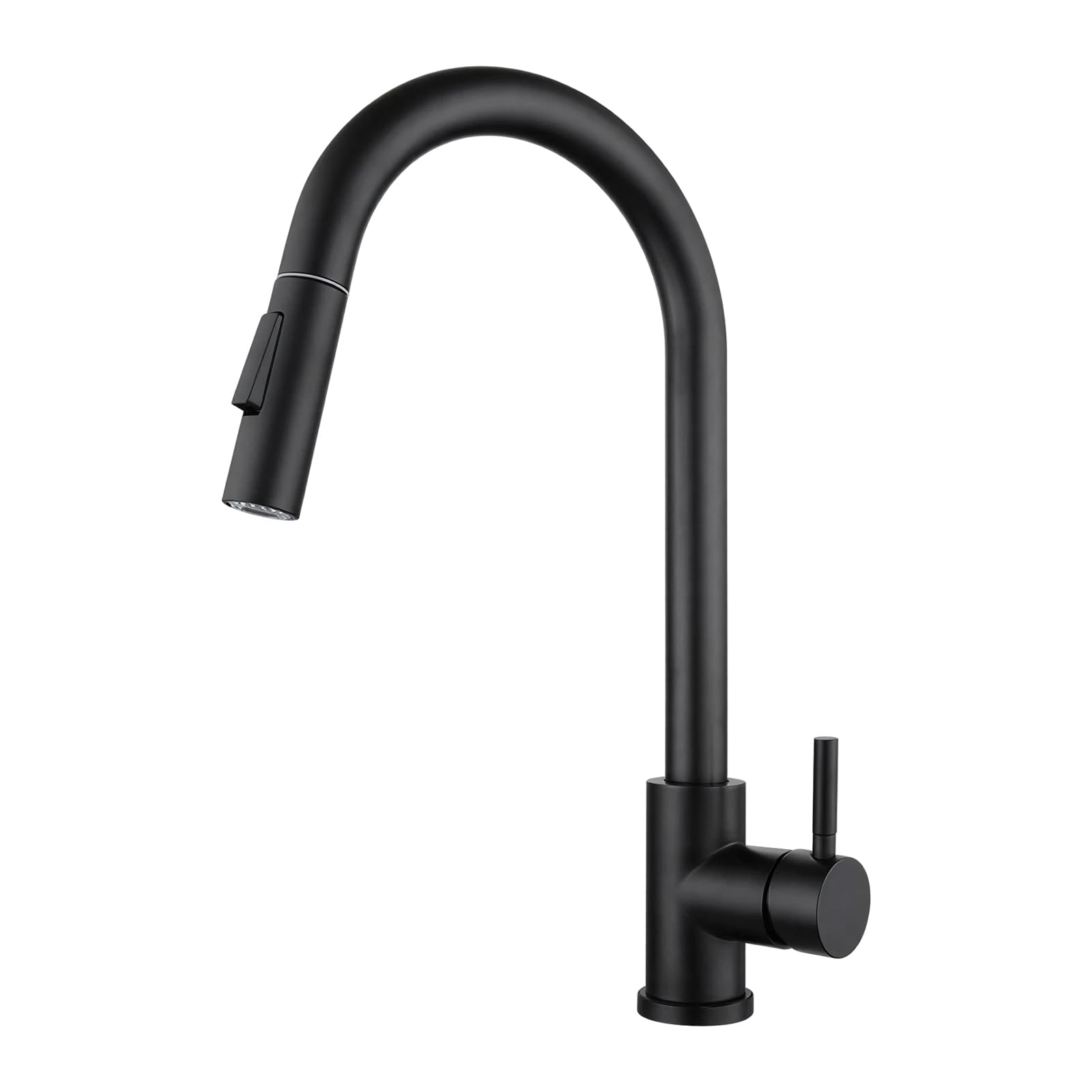 Grifo de cocina de acero inoxidable 304, extensible, giratorio 360 grados
