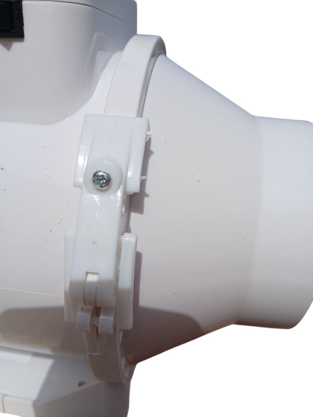 TT 100 Estrattore d'Aria Centrifugo 100mm | Doppia Velocità 145-187 m³/h, Silenzioso 60dBA, 21W, Cavo Incluso, Per Coltivazione Indoor, Bagno, Cucina