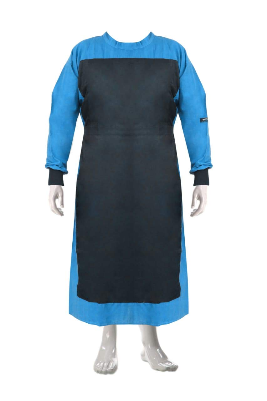 P.M.P.S.? Surgeon Gown with impervious Material Blue Color Surgical Gown with impervious Material Back Tie - Free Size Gown (B08P4FFHYJ) Amazon Price History, Amazon Price Tracker