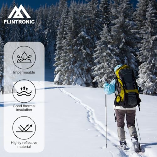flintronic Notfall Schlafsack, Biwaksack Notfall, Überleben Schlafsack, Wasserdicht Notfalldecke, Hitzeabweisend Kälteschutz, Survival Biwak Sack für Outdoor/Wandern/Camping – Bild 6