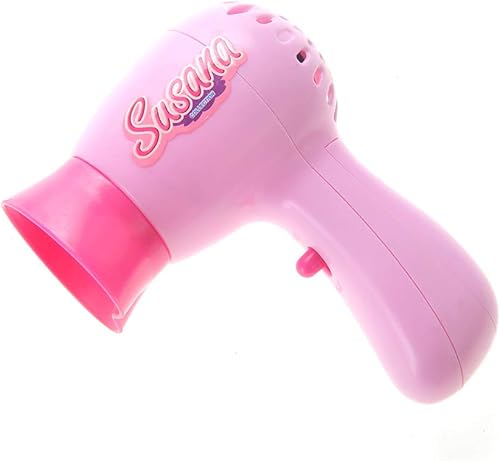 Miniatura 7 de Elegante juego de belleza de princesa pequeña | Juego de simulación realista | Kit de moda rosa para niñas | Juguetes para niñas | Secador de pelo,