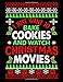 I just want to back cookies and watch Christmas movies: Blank Lined Notebook Journal, Notebook Gift 100 pages 8.5 x 11'' Blank Lined Journal - ... - for Journalism, Notes, Composition Book