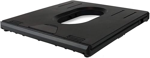 Miniatura 7 de ELECOM Tablet portátil portátil hasta 15.6 plegable soporte portátil con soporte para teléfono móvil PCA-LTSH8BK, con almacenamiento - negro