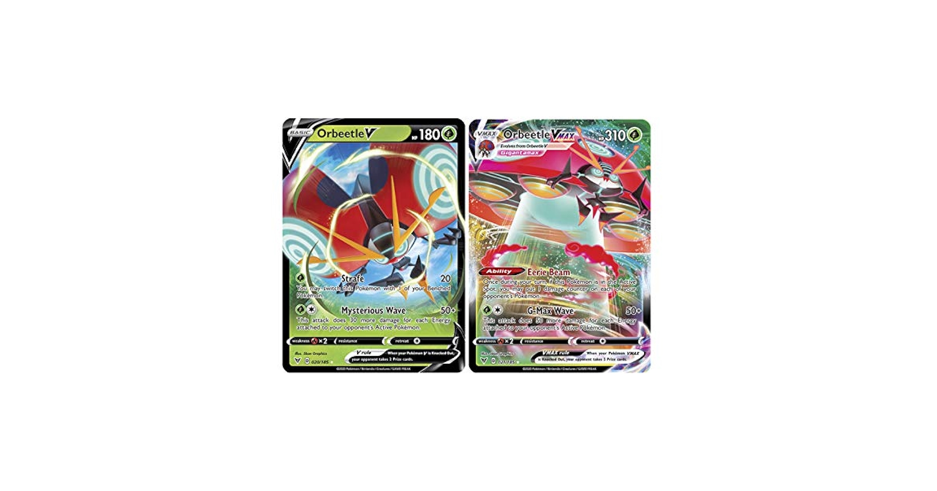 ポケモンカード Alakazam V & Orbeetle V セット ポケモンカード Alakazam V & Orbeetle V セット Amazon.com