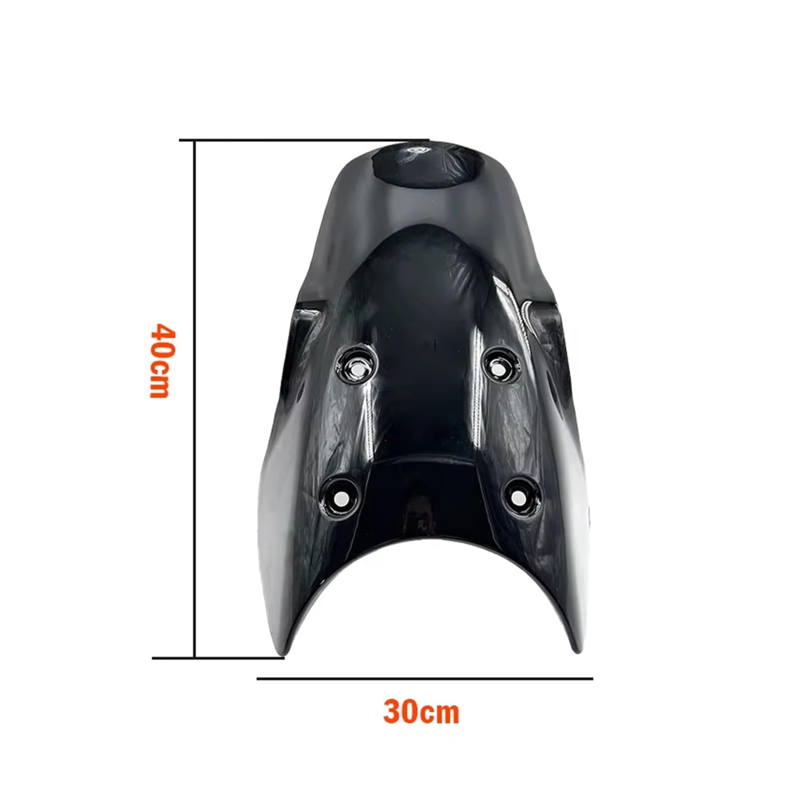 Pantalla Moto para Himalayan 450 para Himalayan452 para Himalayan450 2024 2025 para Parabrisas De Motocicleta Elevado(Negro)